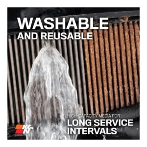 K&N High-Flow Powersports Yamaha Engine Filter - Image 4